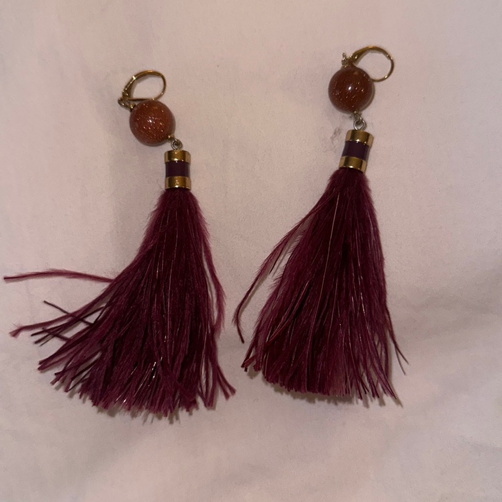 Kate Spade Feather Earrings